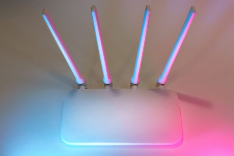 Roteador wireless com antenas