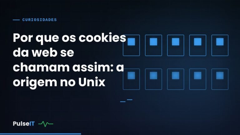 Por que os cookies da web se chamam assim: a origem no Unix