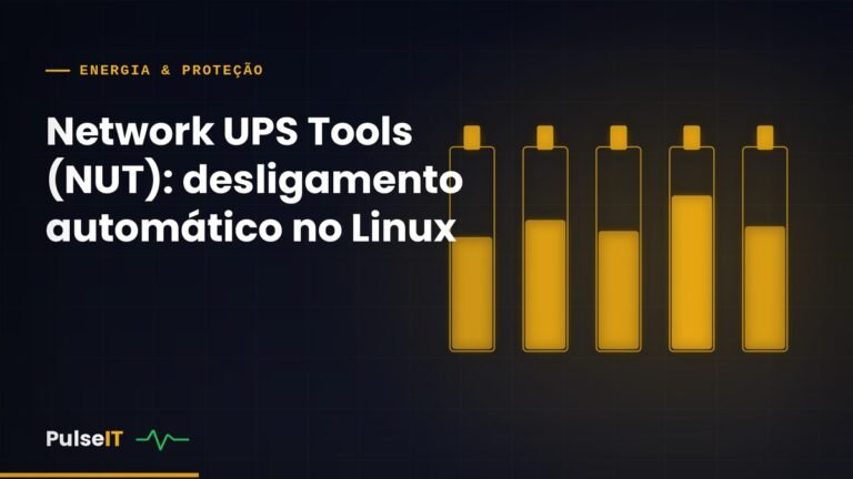 Network UPS Tools (NUT): desligamento automático no Linux