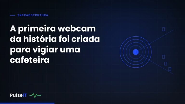 A primeira webcam da história foi criada para vigiar uma cafeteira