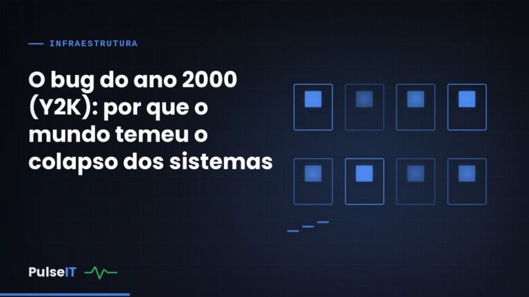 O bug do ano 2000 (Y2K): por que o mundo temeu o colapso dos sistemas