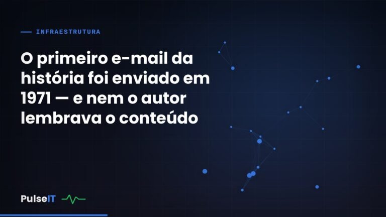 O primeiro e-mail da história foi enviado em 1971 — e nem o autor lembrava o conteúdo