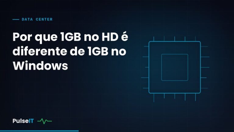 Por que 1GB no HD é diferente de 1GB no Windows
