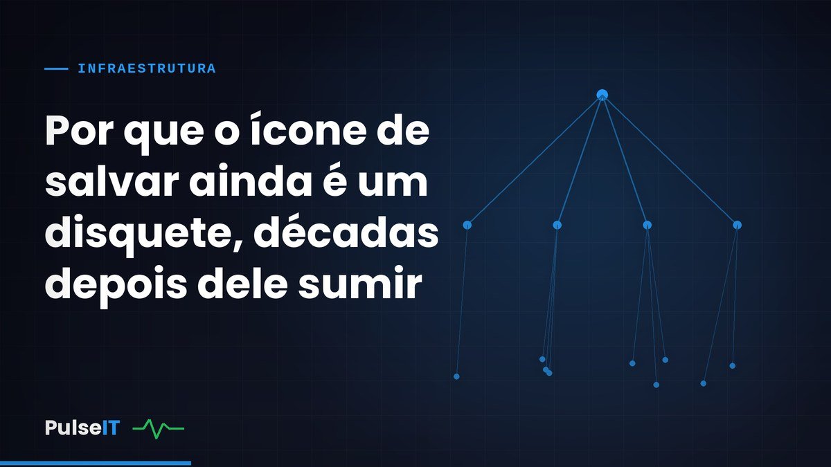 Por que o ícone de “salvar” ainda é um disquete, décadas depois dele sumir
