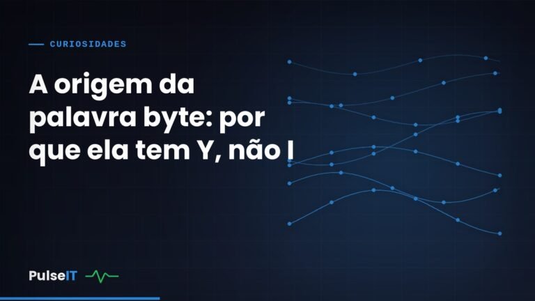 A origem da palavra byte: por que ela tem Y, não I
