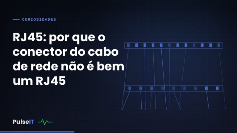 RJ45: por que o conector do cabo de rede não é bem um RJ45