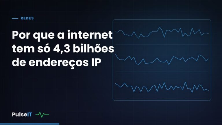 Por que a internet tem só 4,3 bilhões de endereços IP
