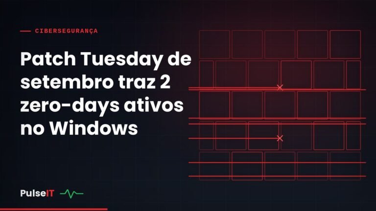 Patch Tuesday de setembro traz 2 zero-days ativos no Windows